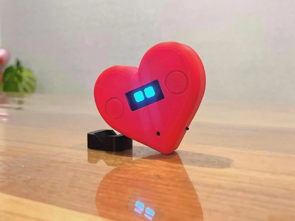 HeartBot- Personalised Heart Shaped Robot with Customisable Message