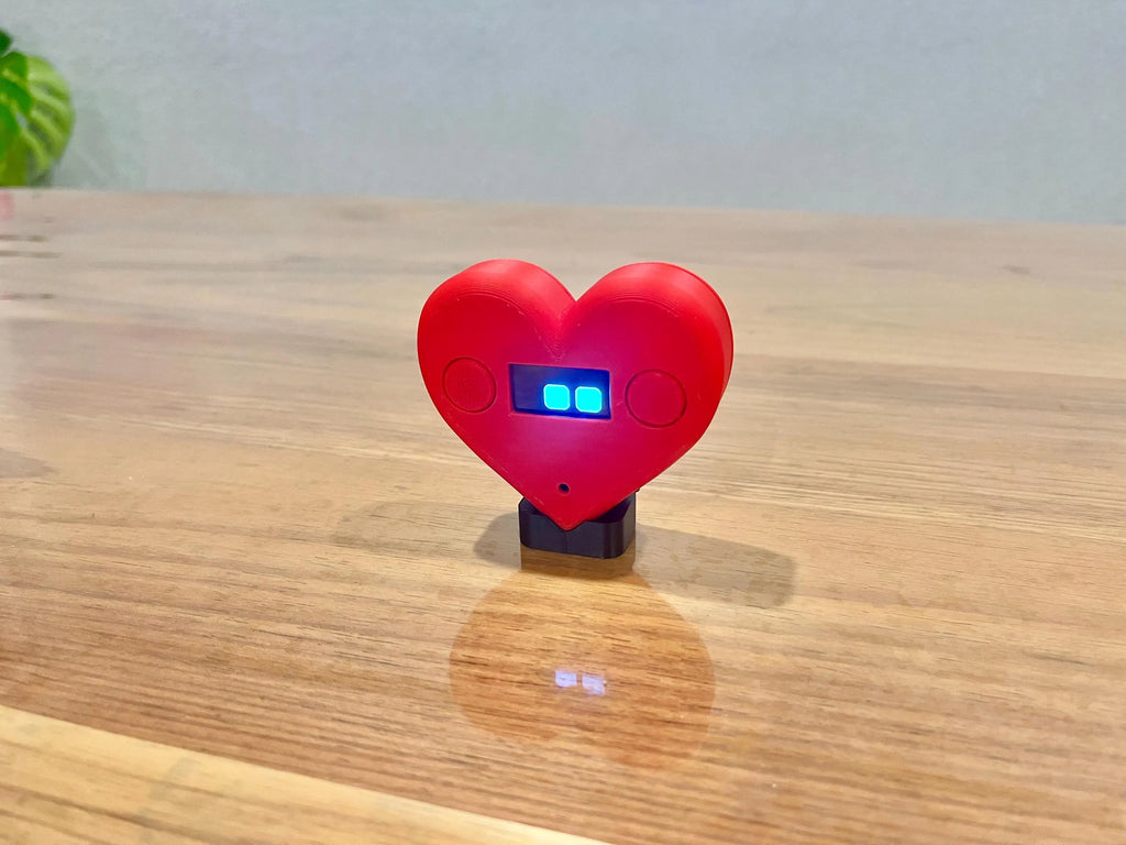 HeartBot- Personalised Heart Shaped Robot with Customisable Message
