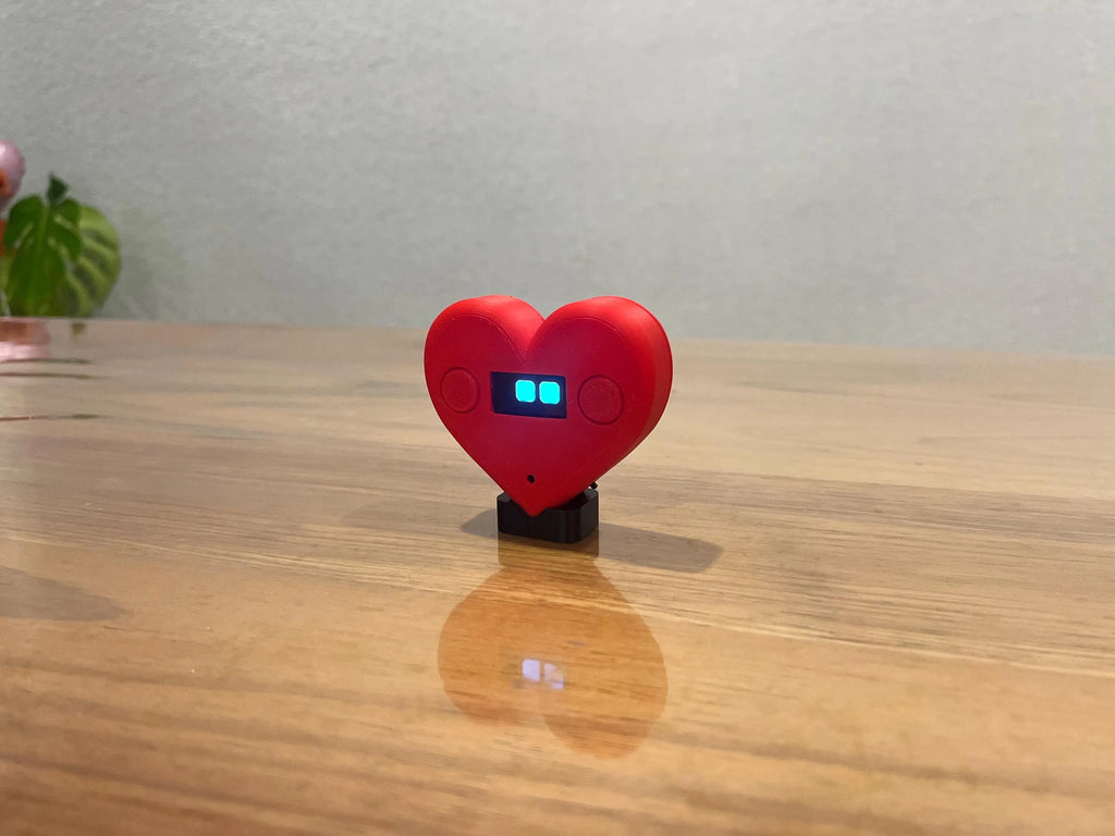 HeartBot- Personalised Heart Shaped Robot with Customisable Message
